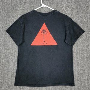 Krew T-Shirt Mens Medium Black Short Sleeve Crewneck